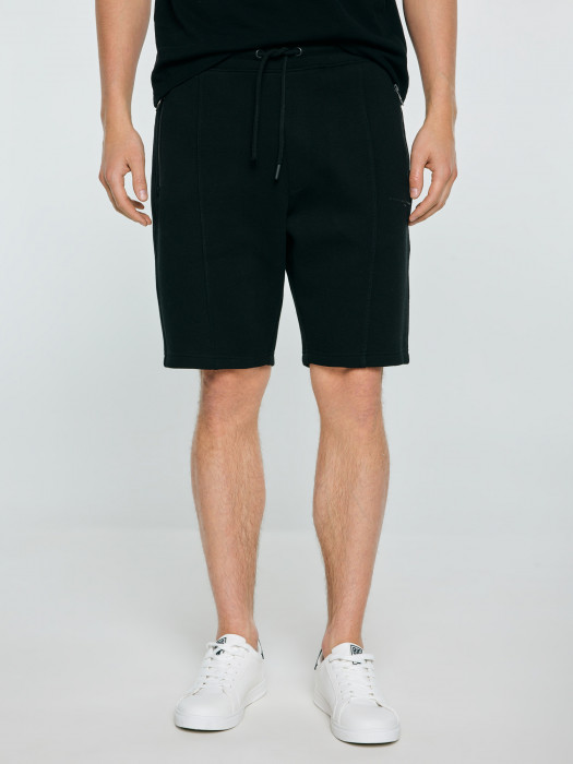 Čierne teplákové šortky WLADORSH 906